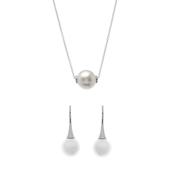 Bella Silver Mother of Pearl Set