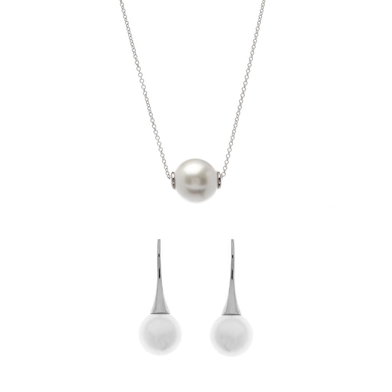 Bella Silver Mother of Pearl Set