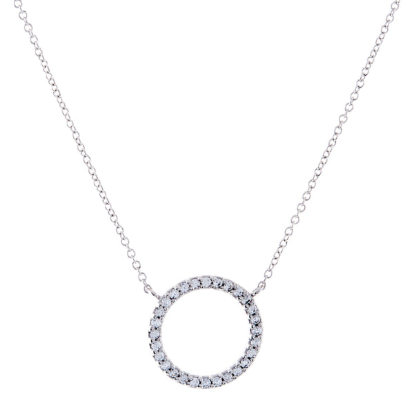 Eternal Rhodium Necklace