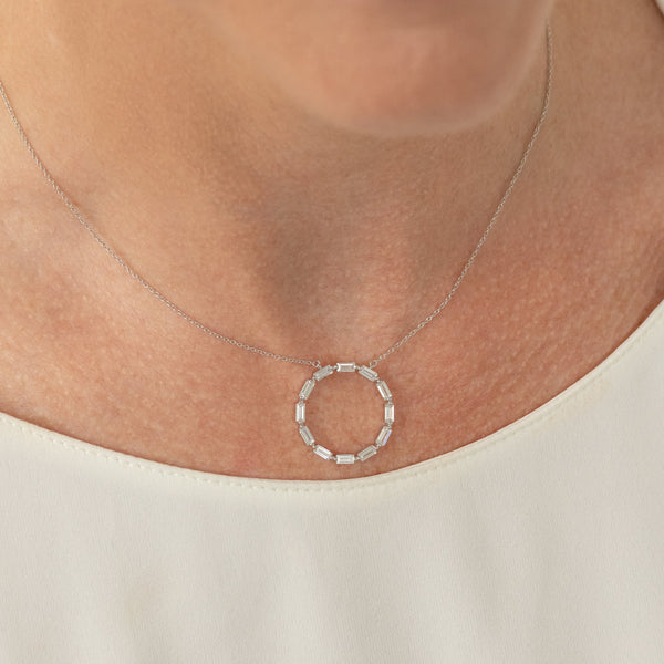 Genevieve Silver Necklace