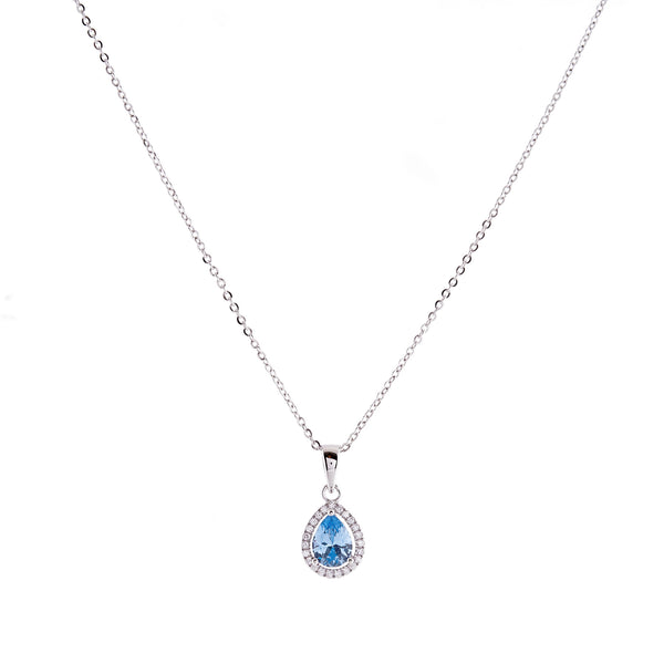 Harriet Blue Teardrop Pendant